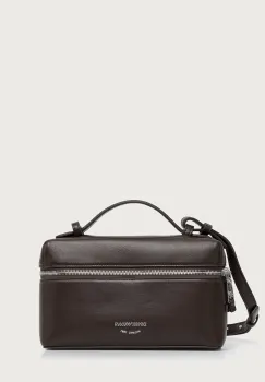 Emporio Armani geanta pentru femei din piele imagine