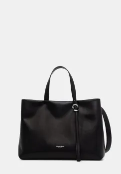 Emporio Armani geanta shopper pentru femei, din piele imagine