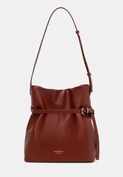 Emporio Armani geanta shopper pentru femei, din piele imagine