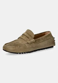 Emporio Armani mocasini de barbati din piele intoarsa imagine