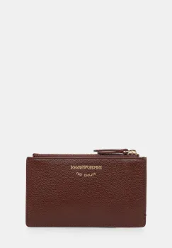Emporio Armani portofel pentru femei din piele imagine