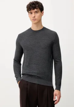 Emporio Armani pulover de lana imagine