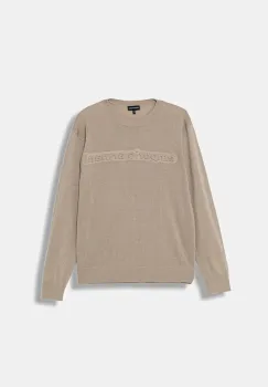 Emporio Armani pulover de lana pentru copii imagine