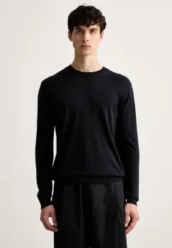 Emporio Armani pulover pentru barbati cu matase imagine