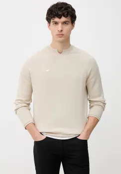 Emporio Armani pulover pentru barbati, din bumbac imagine