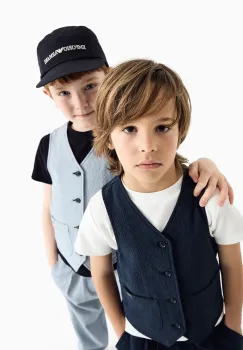 Emporio Armani sapca de baseball din bumbac imagine