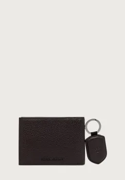 Emporio Armani  set de portofel si breloc pentru barbati din piele imagine