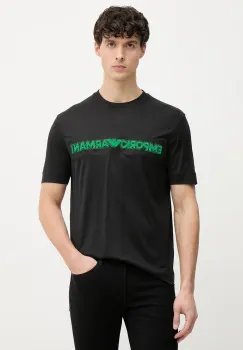Emporio Armani tricou pentru barbati, din lyocell imagine