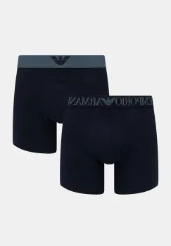 Emporio Armani Underwear boxeri pentru barbati, din bumbac cu elastan pachet de 2 imagine