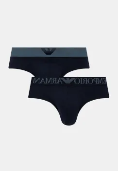 Emporio Armani Underwear Slip pentru barbati, din bumbac cu elastan pachet de 2 imagine