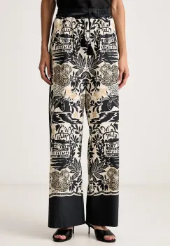 ERMANNO Firenze  pantaloni pentru femei din bumbac imagine