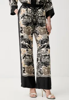 ERMANNO Firenze pantaloni pentru femei din vascoza imagine