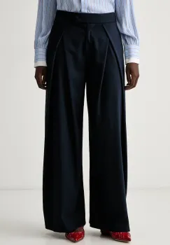 ERMANNO Firenze pantaloni wide leg pentru femei imagine