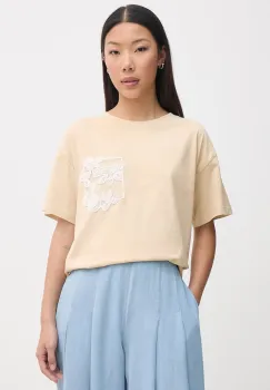 ERMANNO Firenze tricou basic pentru femei, din bumbac imagine