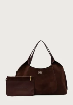 Ermanno Scervino LIFE  geanta shopper pentru femei din piele intoarsa imagine