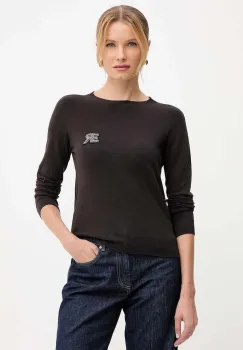 Ermanno Scervino pulover culoarea maro, light, 57TM047EP2 imagine