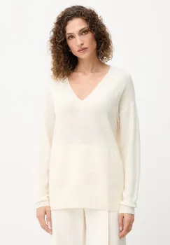 Ermanno Scervino pulover de lana culoarea bej, light, 57TM049E55 imagine