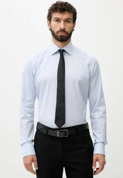 Eton camasa din bumbac culoarea roz, cu guler clasic, slim, 100001767 imagine
