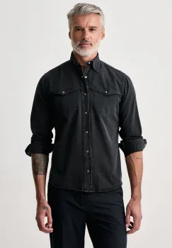 Eton  camasa pentru barbati din denim imagine