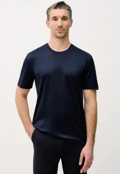 Eton tricou din bumbac culoarea bleumarin, uni, 100002356 imagine