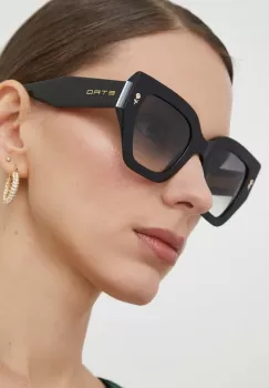 Etro ochelari de soare femei, culoarea negru imagine