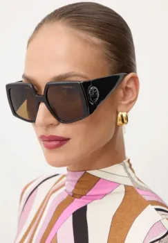 Etro ochelari de soare femei, culoarea negru, ETRO 0038/S imagine