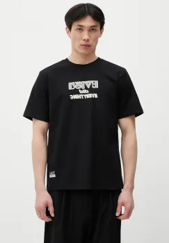 Evisu tricou din bumbac Seagull-Daicock Printed SS culoarea negru, cu imprimeu, 2ESHTM5TS1152 imagine