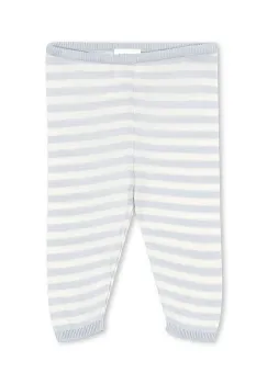 Fanga Fontana pantaloni din bumbac pentru bebelusi VENTI KNIT PANTS GOTS cu model, FA100014 imagine
