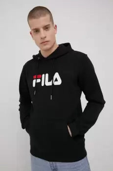 Fila bluza barbati, culoarea negru, cu imprimeu imagine