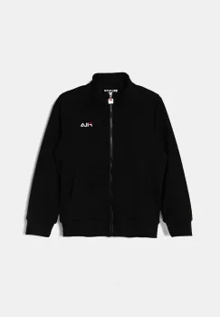 Fila bluza copii BREDDIN culoarea negru, melanj imagine
