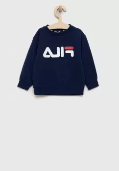 Fila bluza copii culoarea albastru marin, cu imprimeu imagine