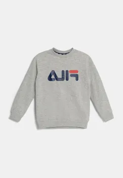 Fila bluza copii culoarea gri, cu imprimeu imagine