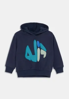 Fila bluza copii LICHTE culoarea albastru marin, cu gluga, cu imprimeu, FAK0358 imagine