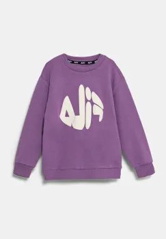 Fila bluza copii LIENEN culoarea violet, cu imprimeu, FAK0360 imagine