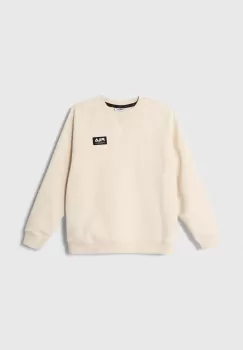 Fila bluza copii TRAVENTHAL culoarea bej, neted imagine