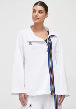 Fila bluza femei, culoarea alb, cu imprimeu imagine