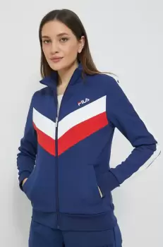 Fila bluza femei, culoarea albastru marin, neted imagine