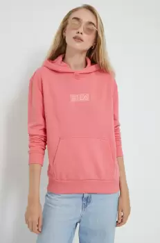 Fila bluza femei, culoarea portocaliu, cu imprimeu imagine