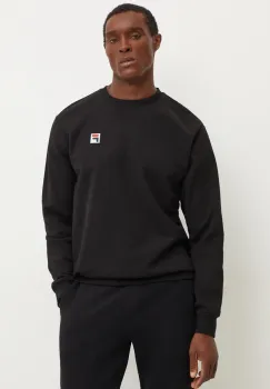 Fila bluza Ligonier barbati, culoarea negru, neted, FAM0790 imagine