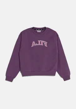 Fila bluza LOLLAR culoarea violet, cu imprimeu, FAT0579 imagine