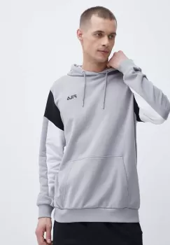 Fila bluza Truden barbati, culoarea gri, cu gluga, modelator, FAM0622 imagine