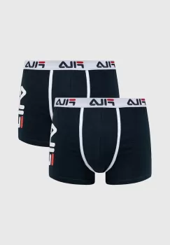 Fila boxeri 2-pack barbati, culoarea albastru marin imagine