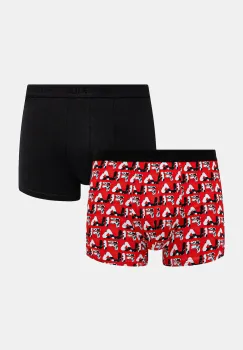 Fila boxeri 2-pack culoarea rosu, FU5345/2 imagine