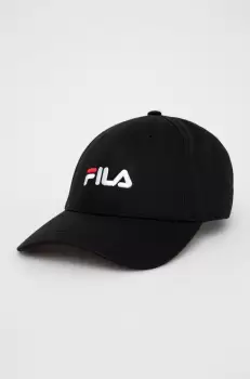 Fila caciula culoarea negru, cu imprimeu imagine