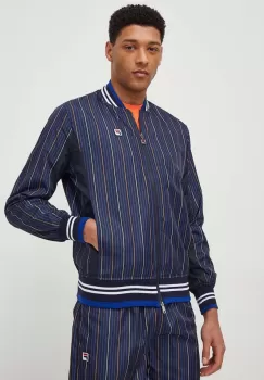 Fila geaca bomber barbati, culoarea albastru marin, de tranzitie imagine