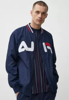 Fila geaca bomber Logrono barbati, culoarea albastru marin, de tranzitie, FAM0679 imagine