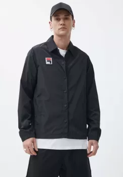 Fila geaca Lyon barbati, culoarea negru, de tranzitie, FAM0653 imagine