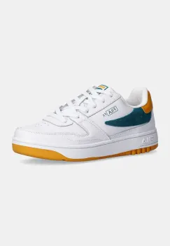 Fila ghete de piele FXVentuno culoarea alb imagine