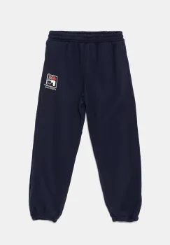 Fila pantaloni de trening LIERFELD culoarea albastru marin, cu imprimeu, FAK0364 imagine