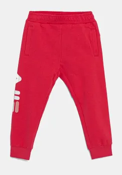 Fila pantaloni de trening pentru copii BALBOA culoarea roz, cu imprimeu, FAK0124 imagine